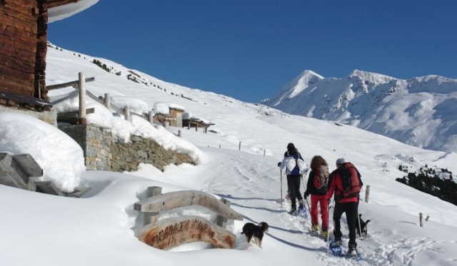  Raquetas de nieve en Bérgamo 